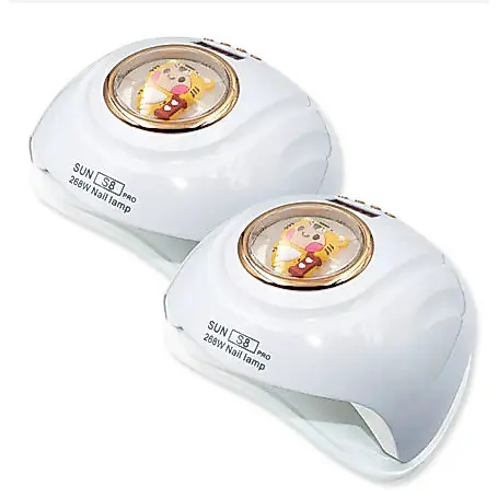 combo 2x Cabines Sun S8 Pro Sioux 57 LEDs 268w Unha Gel Acrigel Secagem Rápida BIVOLT
