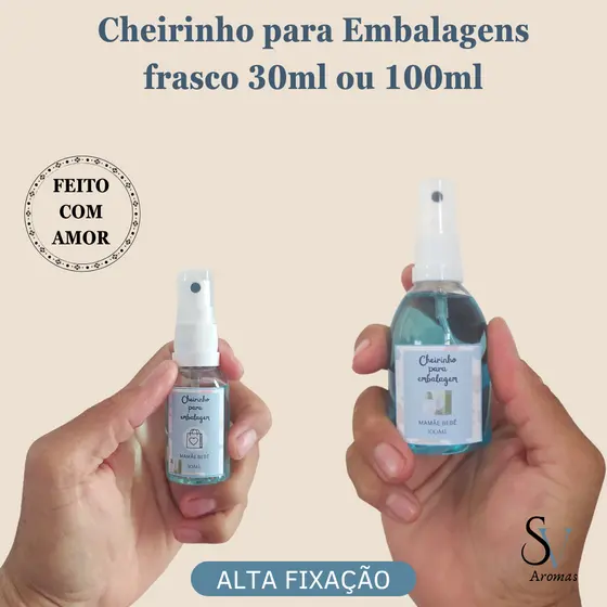 Cheirinho para Embalagem, Loja, Papel, Ecommerce, Caixa, Perfume de Encomenda, Aroma Spray, Essencia
