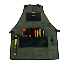 Solze Avental Multiuso Para Ferramentas com 6 Bolsos, Suportes, Mosquetão para Pendurar Objetos