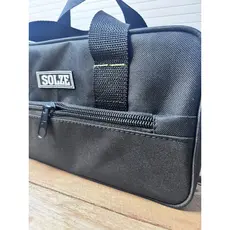 Bolsa Mala para Ferramentas Compacta Lona Durável Forte Reforçada Solze Preta