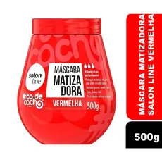 Máscara de hidratação Matizadora #todecacho Vermelhão do Poder Salon Line 500g