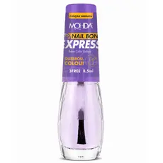 Base Cola Unha - NAIL BOND EXPRESS Mohda - Cola Unha quebrada, Fixação imediata