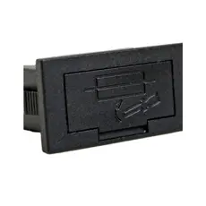 5x Porta Fusível Painel BF-020 10A 250V | Para Fusível 5x20mm | Instalação Segura e Fácil
