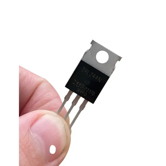 5x Transistor MOSFET IRLZ44N TO-220 IOR – Arduino, PWM, Driver Motor