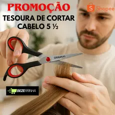 OFERTA TESOURA DE CORTAR CABELO 5 ½ " 14 cm ORIGINAL LINE