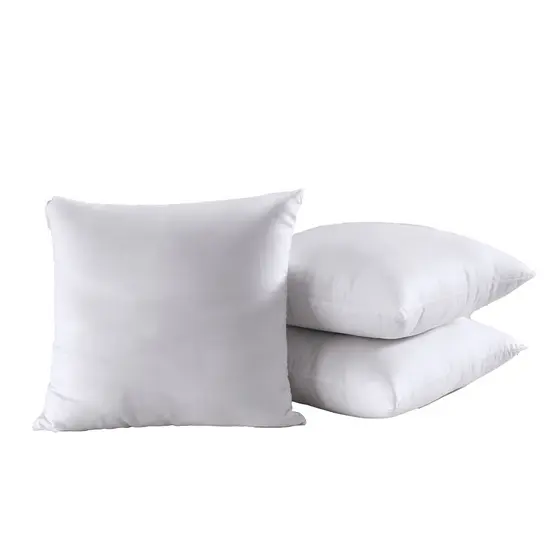 Enchimento Almofada 45cm 100% Poliéster Antialérgico Macio Capa Almofada Sofá Cama Decoração Hedrons