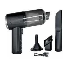 Mini Aspirador Vacuum Cleaner 3 em 1 Sem Fio Portátil Recarregável com Filtro