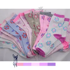 Kit 6/9/12/15/18 Pares de Meia Feminina meia mulher menina Cano Alto longa Adulto e Juvenil/2008