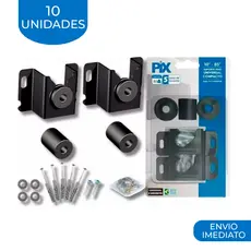 Kit Com 10 Suporte Universal Fixo Para Smart TV LED LCD Parede Painel 10 á 85 Polegadas