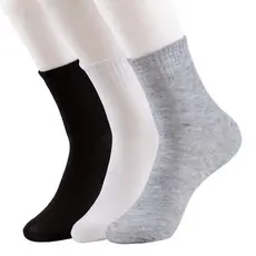 KIT COM 12 PARES DE MEIAS MASCULINAS ALGODÃO CANO MÉDIO -TAMANHO 40-46 MULTICOLORIDO
