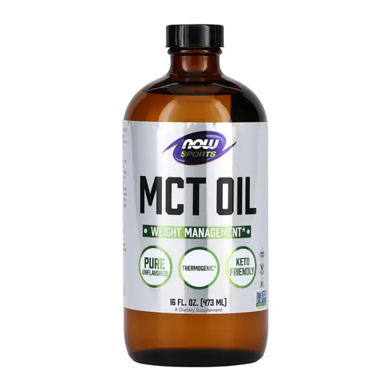 Óleo Mct  Líquido Now Foods Sports 473ml Puro Importado