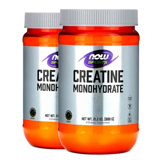Kit 2x Creatina em Pó Now Foods 600g Puro Importado/Made in Usa