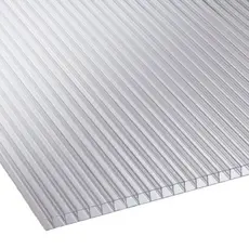 Chapa Placa Policarbonato Alveolar 1,05 X 2,00m 4mm Fume Varias Cores