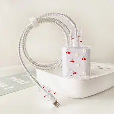 Caixa protetora do carregador, caixa de cabo de carregamento rápido para ip 18/20w adequado 17 16 15 13 14 plus12 promax
