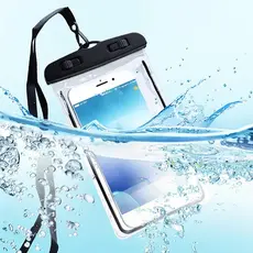 Kit 1/3/5/10 Capas Impermeáveis para Celular Universal Transparente Praia Piscina