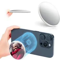 Espelho Magnético HD Universal Para Celular Selfie Vlog Foto Vídeo Conteúdo