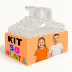 50 CABIDES ACRILICO INFANTIL conjunto organizador de calça adulto único com 30cm