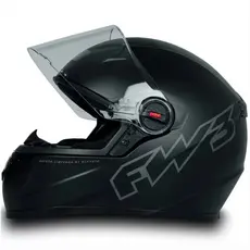 Capacete FW3 GT Classic Preto Fosco