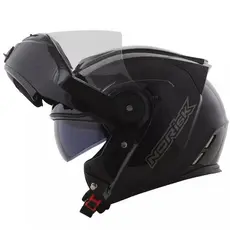 Capacete Norisk FF345 Route Monocolor Preto Fosco