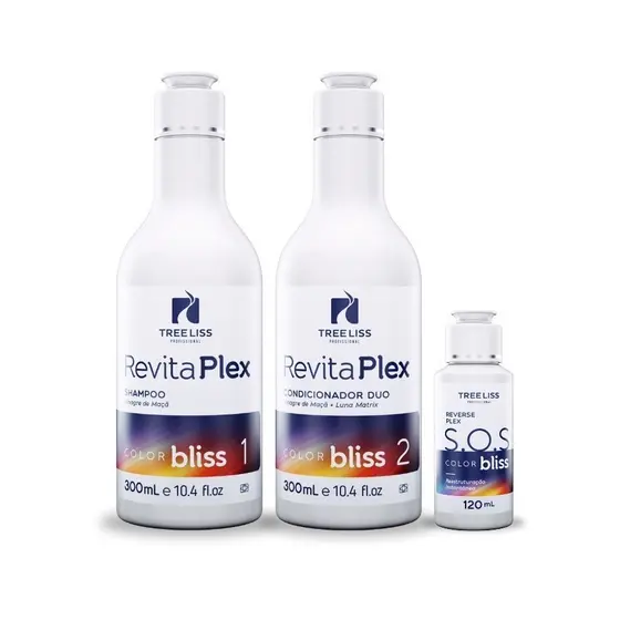 Kit Revitaplex Hair Care Reconstrução Hidratação