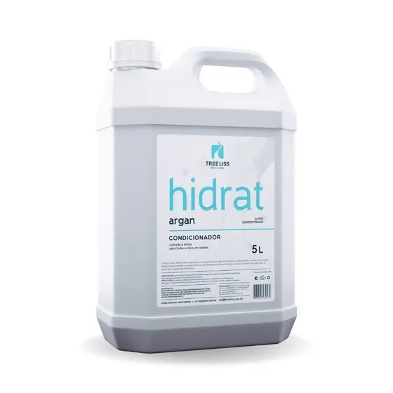Condicionador Hidratação Cabelo Argan Lavatório 5L Tree Liss