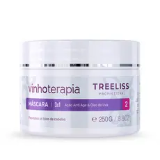 Máscara Reconstrução Capilar Vinhoterapia 250g Tree Liss
