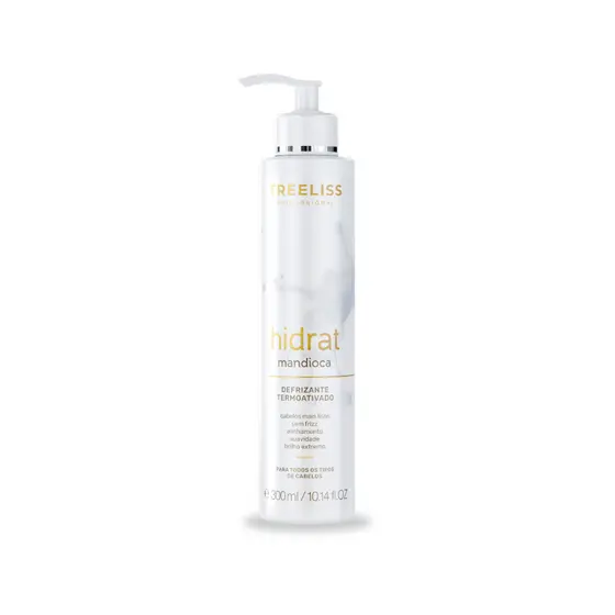 Protetor térmico Capilar antifrizz Hidratante 300g TreeLiss