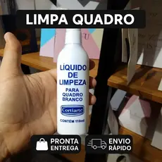 Limpador Líquido para Quadro Branco 110ml - Cortiarte - Lousa Branca - Escola - Escritório - Prático