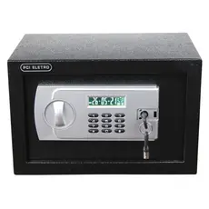 Cofre Display Eletrônico Digital Chave Senha 20mm 4kg 8l