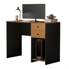 Escrivaninha para Computador com 2 Gavetas Suporte para CPU Estudo Escritório Mesa Gamer