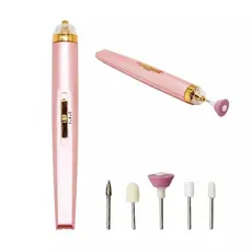 Lixadeira De Unha Alicate de unha Remover 5 em 1 Manicure Cutícula Portátil Recarregável Nails