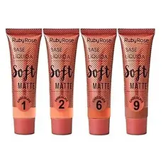 Base Líquida Soft Matte Chocolate HB8050 Ruby Rose