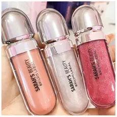 Brilho Labial Brilho Labial Óleo Labial Hidratante Hidratante Brilho Labial de Vidro Transparente