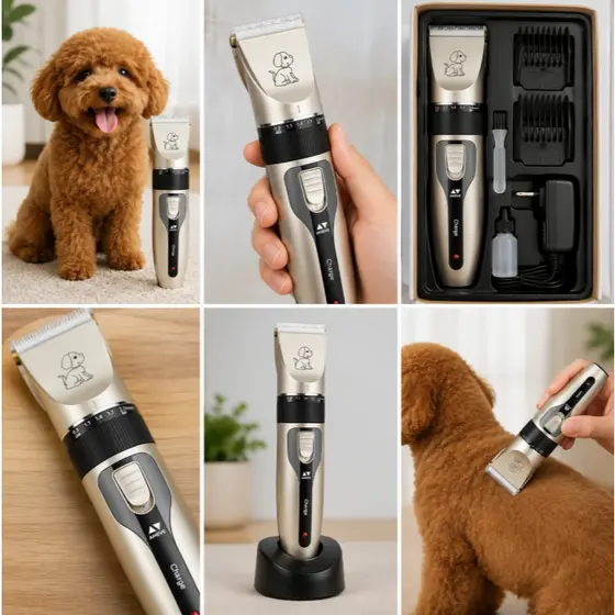 Maquina de Tosar profissional para cães, cortador elétrico para pets 110V PRONTA ENTREGA