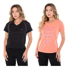 Kit 2 Camisetas Esportiva Dry Fit Premium