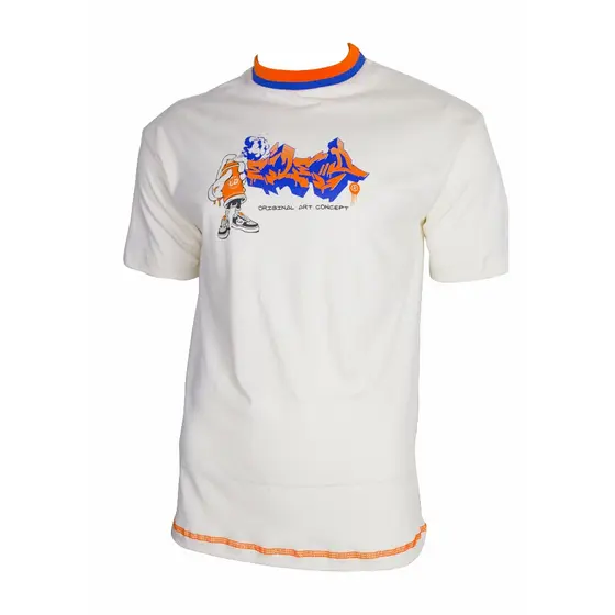 Camiseta Oversized Masculina Com Gola Retilínea