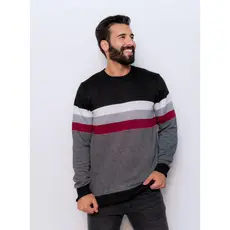 Suéter Blusa De Tricot Masculino Gola careca Lã