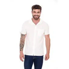 CAMISA CASUAL COM BOTÃO MASCULINA PREMIUM