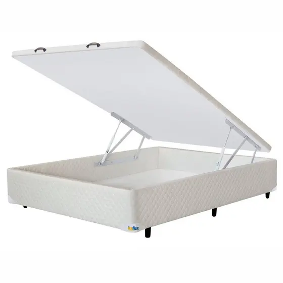 Base Box para Colchão de Casal Universal com Baú 40,5x138x188cm Itaflex