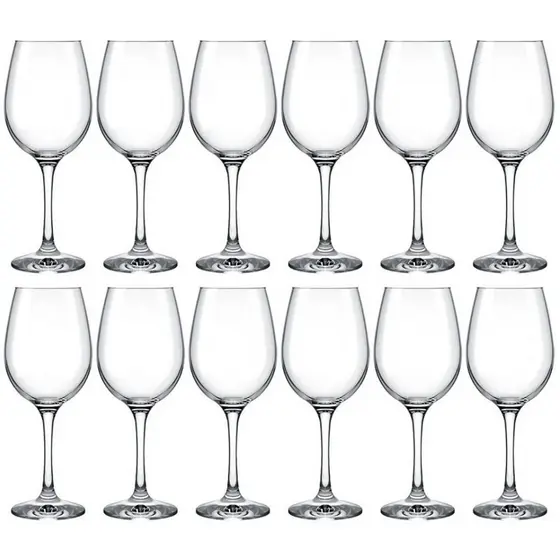 Conjunto de Taças para Vinho Nadir Barone 385 ml 12 Peças