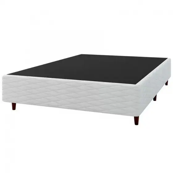 Base Box de Casal New Itália com Revestimento em Jacquard Umaflex