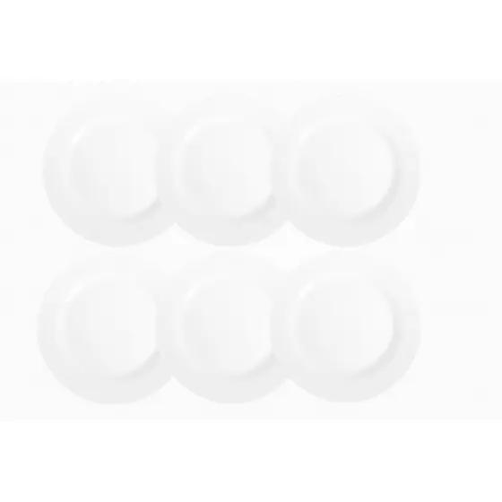 Conjunto de Pratos Rasos Opaline 6 Peças Duralex