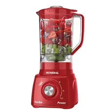 Liquidificador L99-FR Turbo Power 500W com 3 Velocidades Mondial