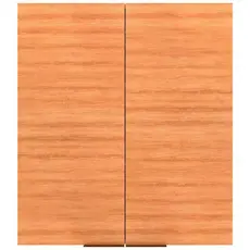 Armário Aéreo Cristal MDP 15mm com 2 Portas e 2 Prateleiras Bartira