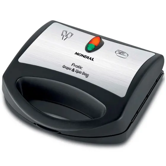 Crepeira Pratic Crepe e Hot Dog 850W Mondial