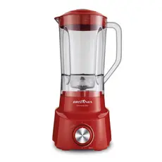 Liquidificador Diamante 800 Vermelho 900W e 4 Velocidades Britânia