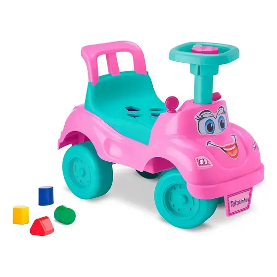 Motoca Totoka Totokinha Cardoso Toys – Triciclo Infantil Andador para Bebê