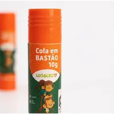 Cola em Bastão Escolar 10g Lavável Papelaria Infantil Escritório Artesanato Colagem Papel EVA