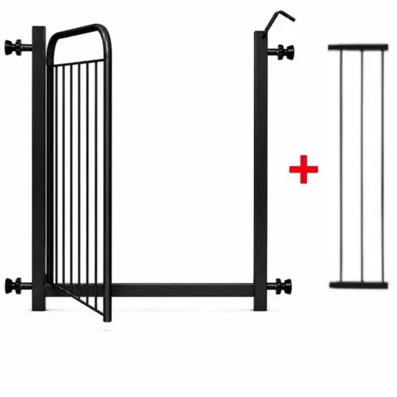 Portão Pet Grade Cachorro  ( Até 143cm ) Porta Proteção Segurança Crianças Portão Com Alongador