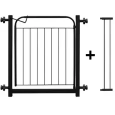 Grade Portão Pet Cachorro ( Até 153cm ) Proteção Portão Segurança Crianças Grade Com Alongador